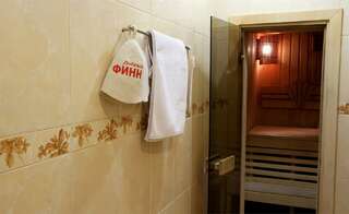 Гостиничный комплекс Добрый Финн Казань Полулюкс с сауной с одной большой кроватью + угловой раскладывающийся диван-6